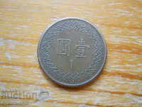 1 Yuan 1981 - Taiwan