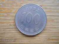 100 вон 1992 г  - Южна Корея