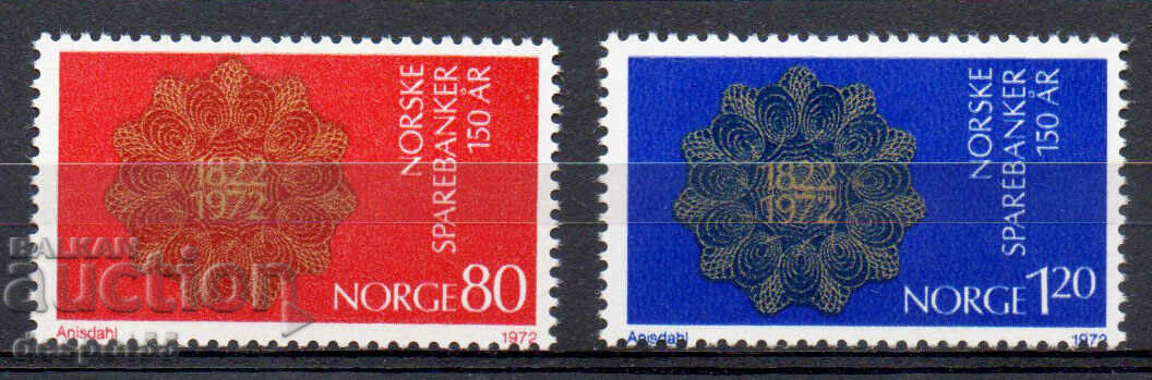 1972. Νορβηγία. 150η επέτειος των νορβηγικών ταμιευτηρίων.