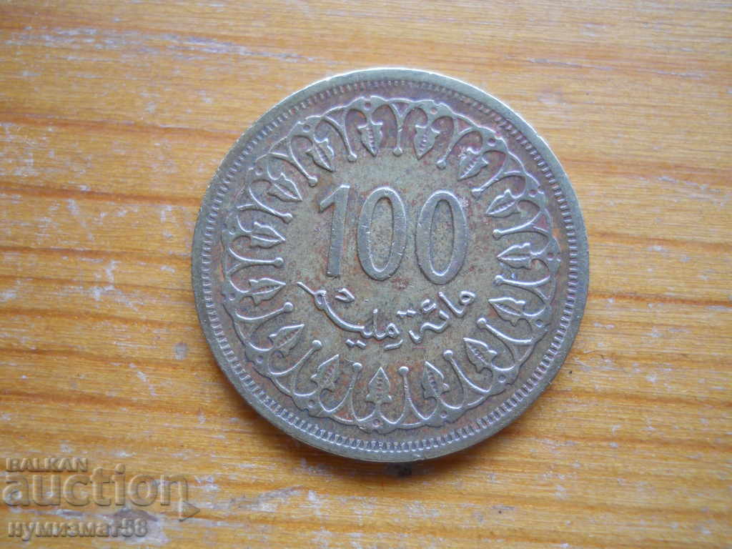 100 χιλιοστά 1960 - Τυνησία