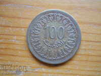 100 millimas 1960 - Tunisia