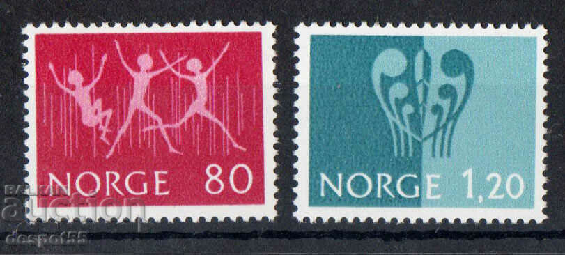 1972. Норвегия. Младост и свобода.