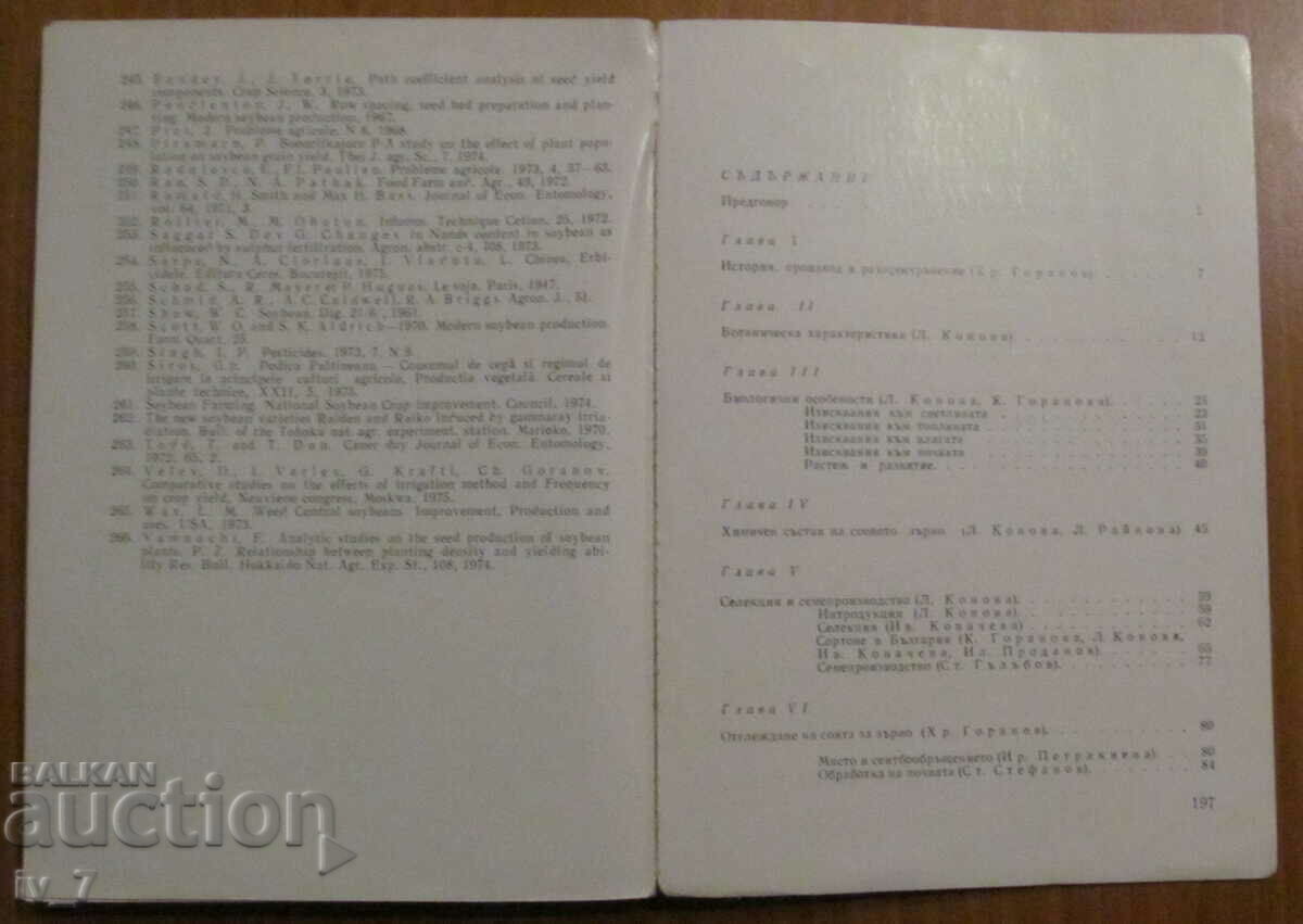 Auction  SOYA - AUTHOR'S COLLECTIVE