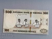 Банкнота - Руанда - 500 франка UNC | 2019г.