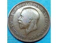 1/2 Penny Half 1929 Μεγάλη Βρετανία
