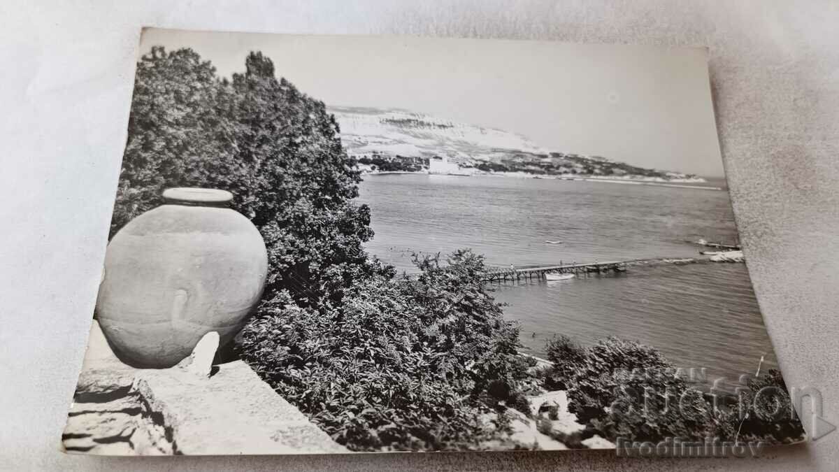 Καρτ ποστάλ Balchik View 1960