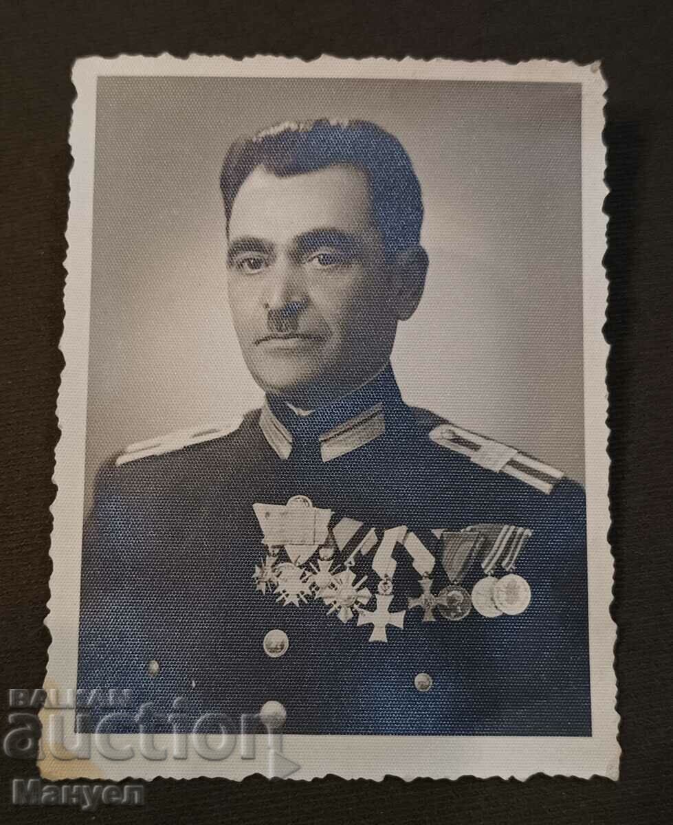 Old military photo, PSV card.