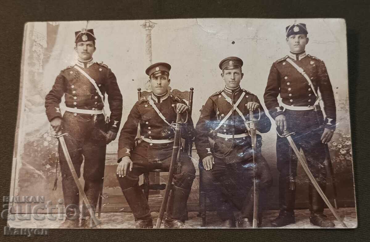 Old military photo, PSV card.