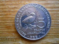 5 francs 2014 - Burundi