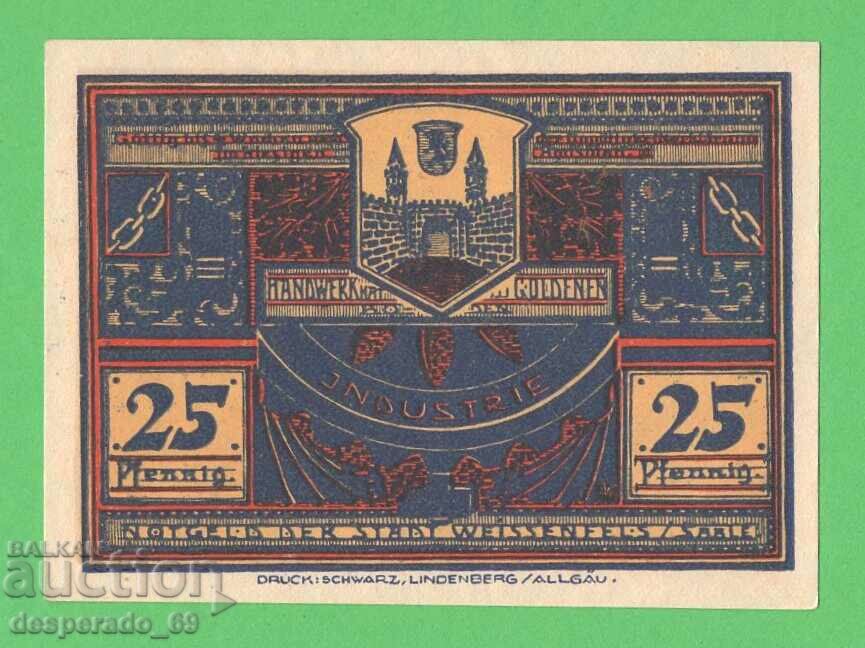 (¯`'•.¸NOTGELD (city Weissenfels) 1921 UNC -25 pfennig¸.•'´¯) with price 3.00 BGN | € 1.53 (¯`'•.¸NOTGELD (city Weissenfels) 1921 UNC -25 pfennig¸.•'´¯) with price 3.00 BGN | € 1.53