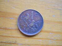 1 цент 1983 г  - Южна Африка