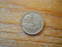 10 σεντς 1992 - Νότια Αφρική