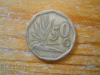 50 de cenți 1993 - Africa de Sud