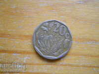 20 цента 1993 г  - Южна Африка