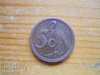 5 cents 1993 - South Africa