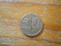 10 cenți 1999 - Africa de Sud