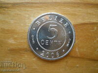 5 cenți 2006 - Belize