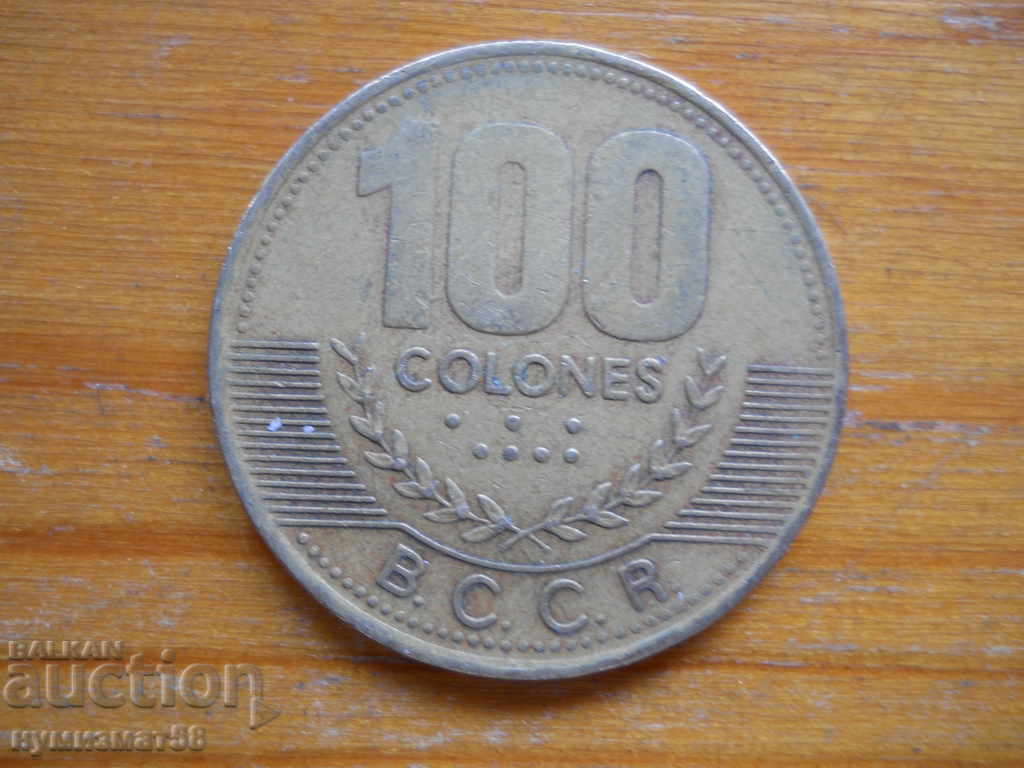 100 colones 1997 - Costa Rica