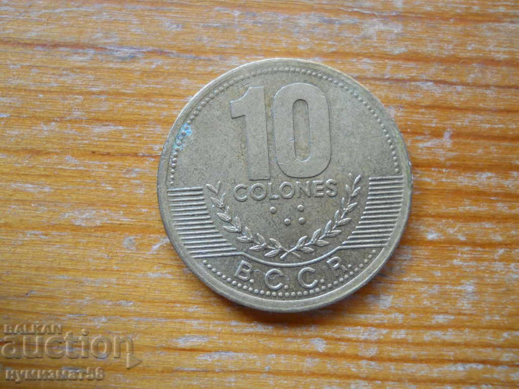 10 Colones 1997 - Costa Rica