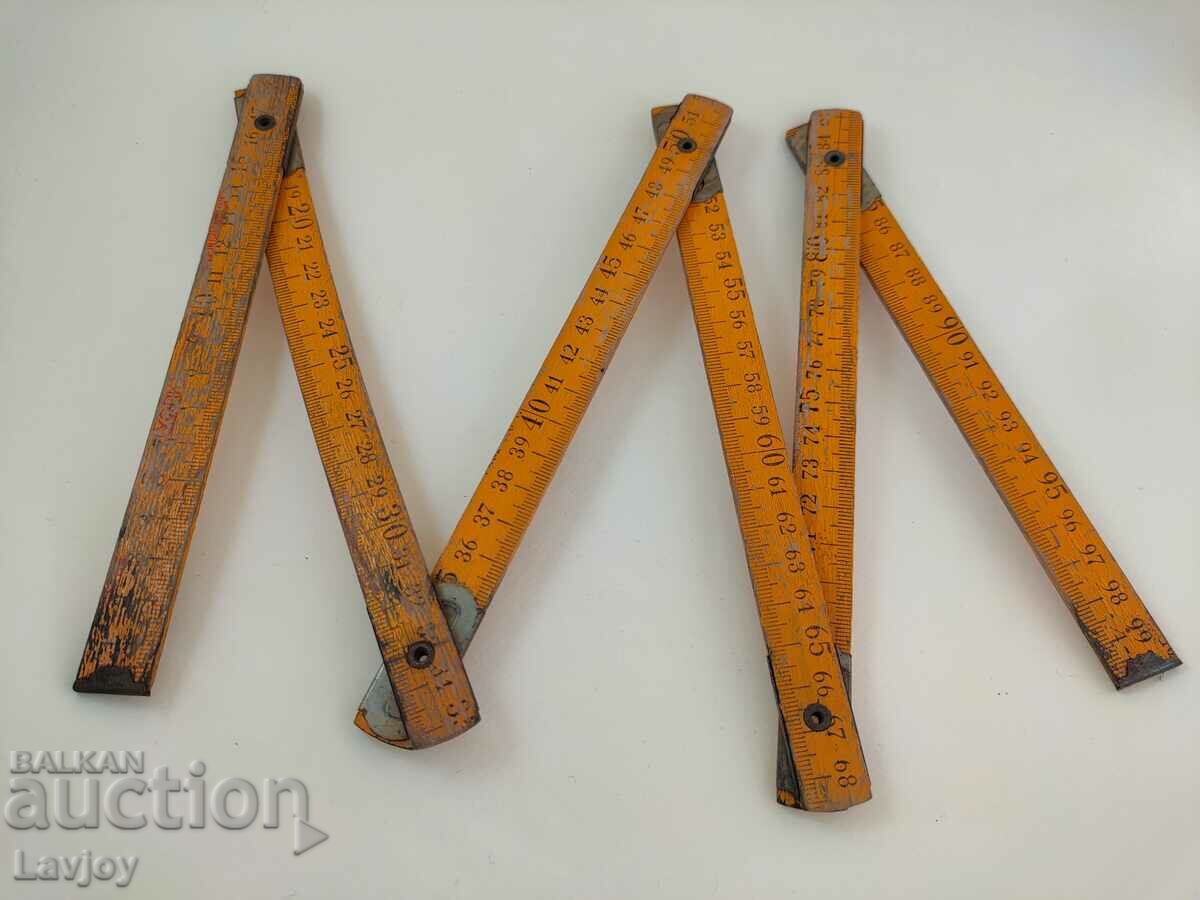 Old carpenter's tape measure *1* with price 5.00 BGN | € 2.56