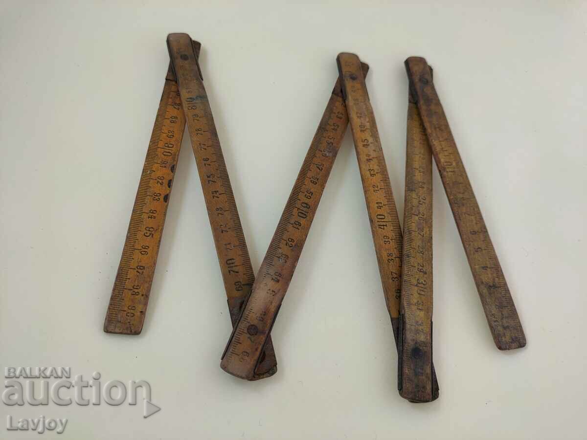 Old carpenter's tape measure *2* with price 5.00 BGN | € 2.56 Old carpenter's tape measure *2* with price 5.00 BGN | € 2.56
