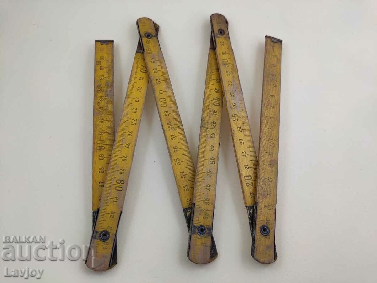 Old carpenter's tape measure *4* with price 5.00 BGN | € 2.56