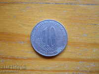 10 centavos 2000 - Ecuador
