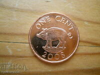 1 cent 2008 - Bermude