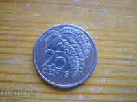 25 cents 2005 - Trinidad and Tobago
