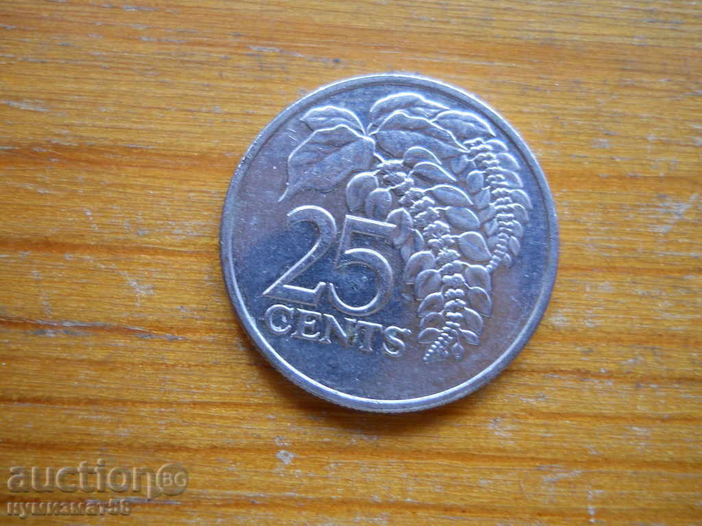 25 cents 2006 - Trinidad and Tobago