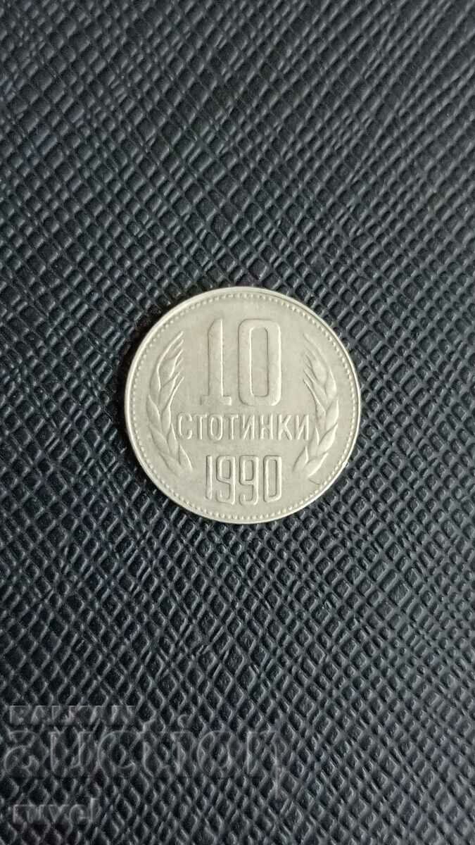 10 cenți 1990