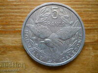 5 франка 2003 г  - Нова Каледония