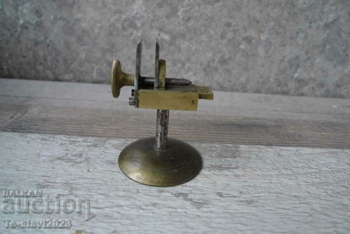 19th century Old watchmaking tool - vise N4