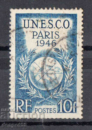 1946. Franţa. UNESCO - Paris.