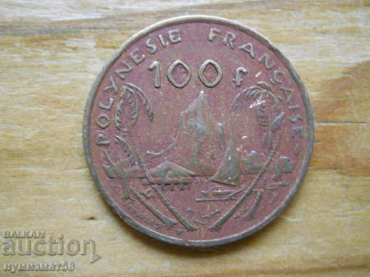 100 φράγκα 1976 - Γαλλική Πολυνησία