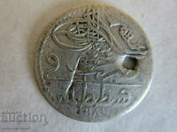 ❗Turcia-1187-Abdul Hamid I-5 para-argint-2.00 gr.-ORIGINAL❗