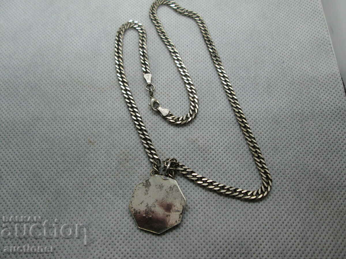 SILVER CHAIN WITH PENDANT with price 80.00 BGN | € 40.90 SILVER CHAIN WITH PENDANT with price 80.00 BGN | € 40.90