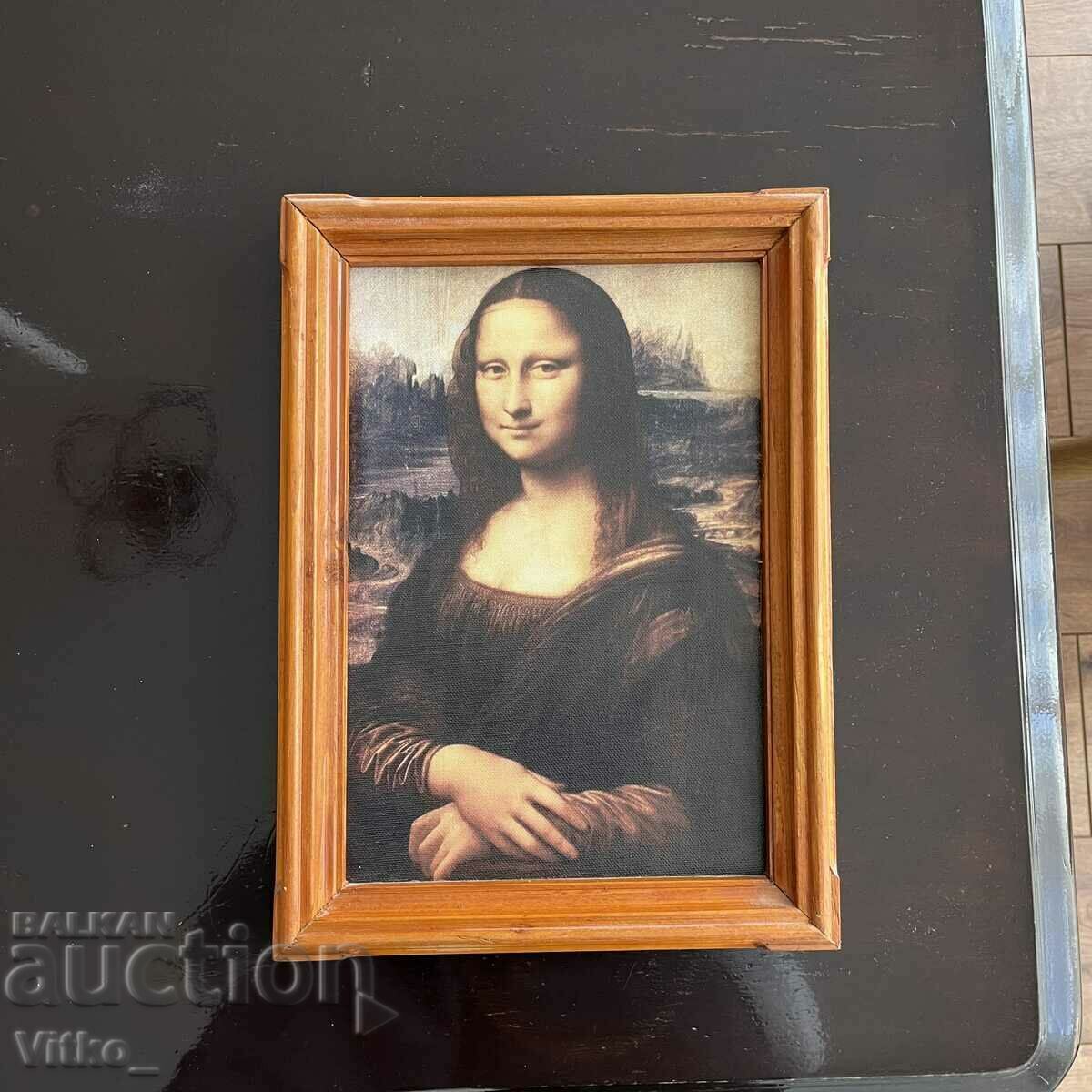 Pictură imprimată pe pânză Mona Lisa