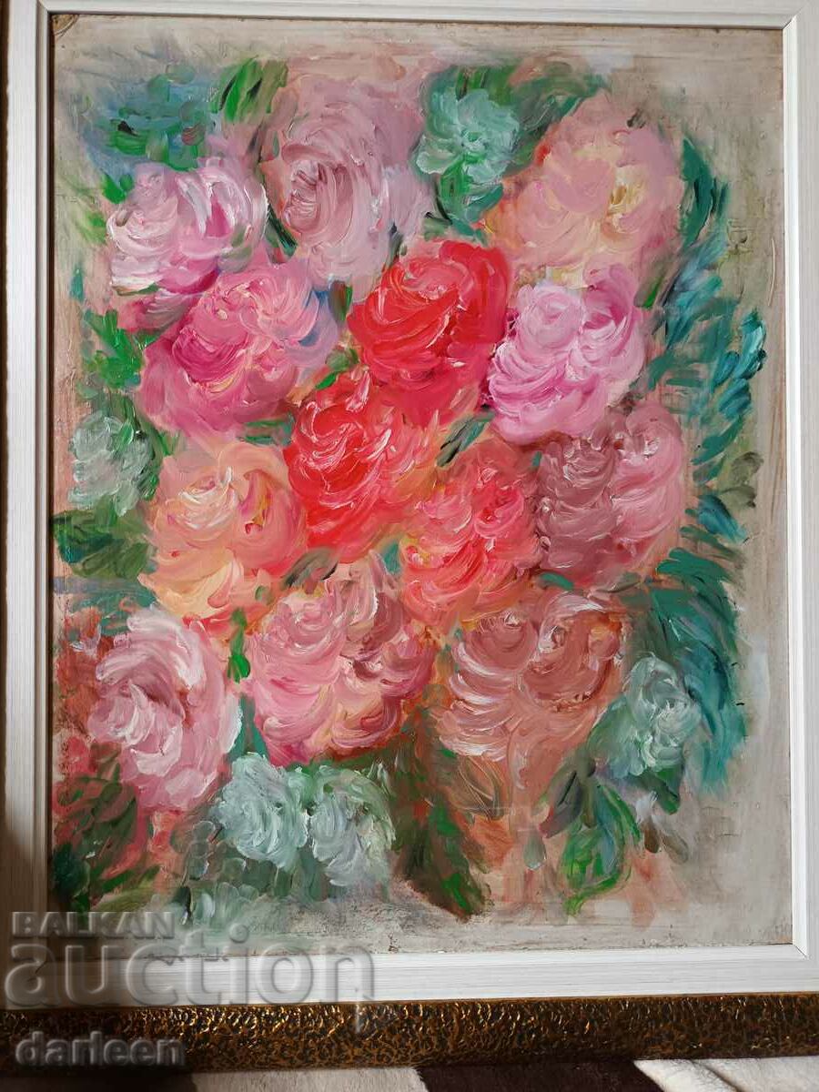 Auction  Georgi Lozev, Color of roses