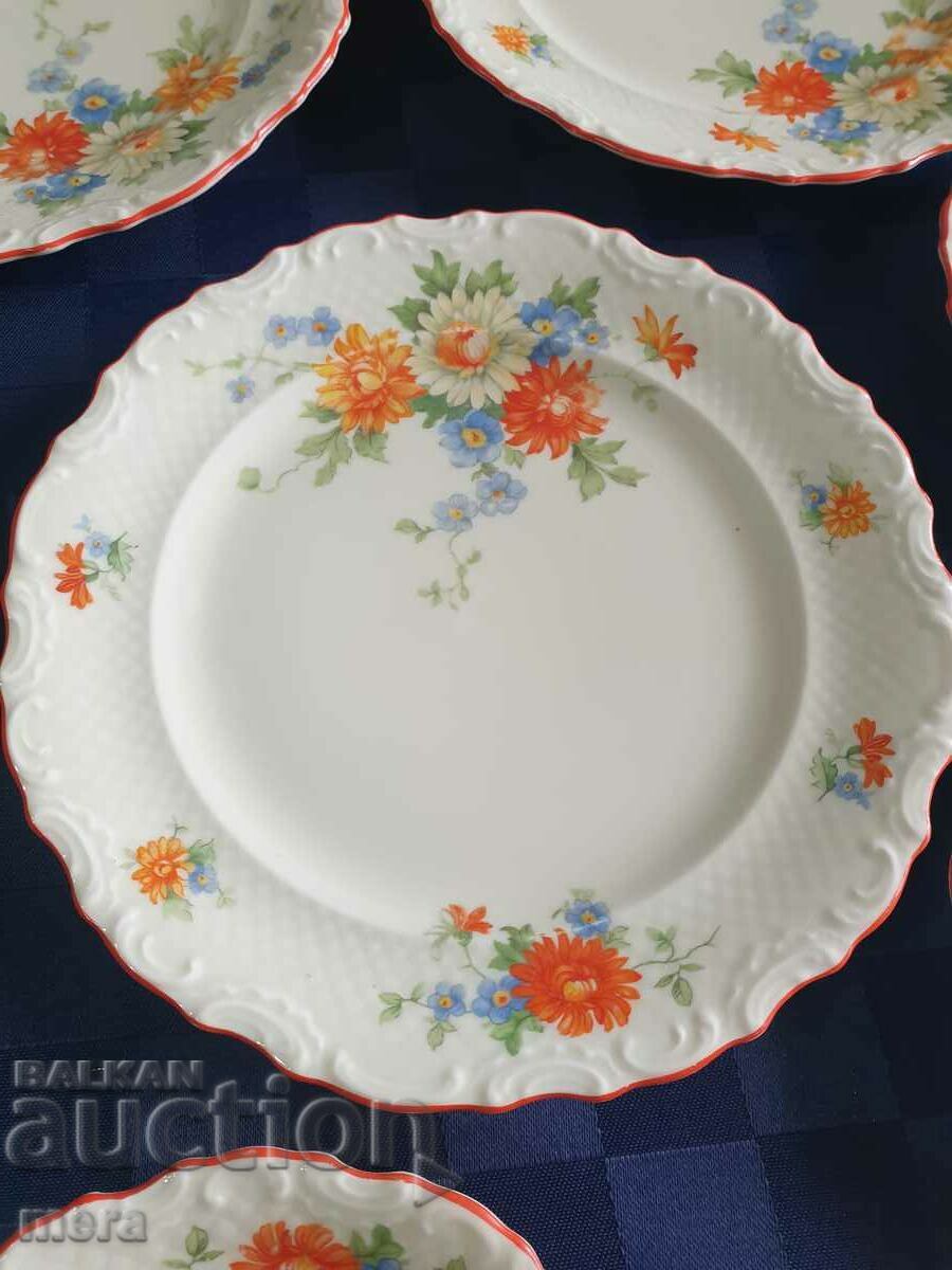 Antique porcelain baroque plates - Schumann - Bavaria with price 130.00 BGN | € 66.47 Antique porcelain baroque plates - Schumann - Bavaria with price 130.00 BGN | € 66.47
