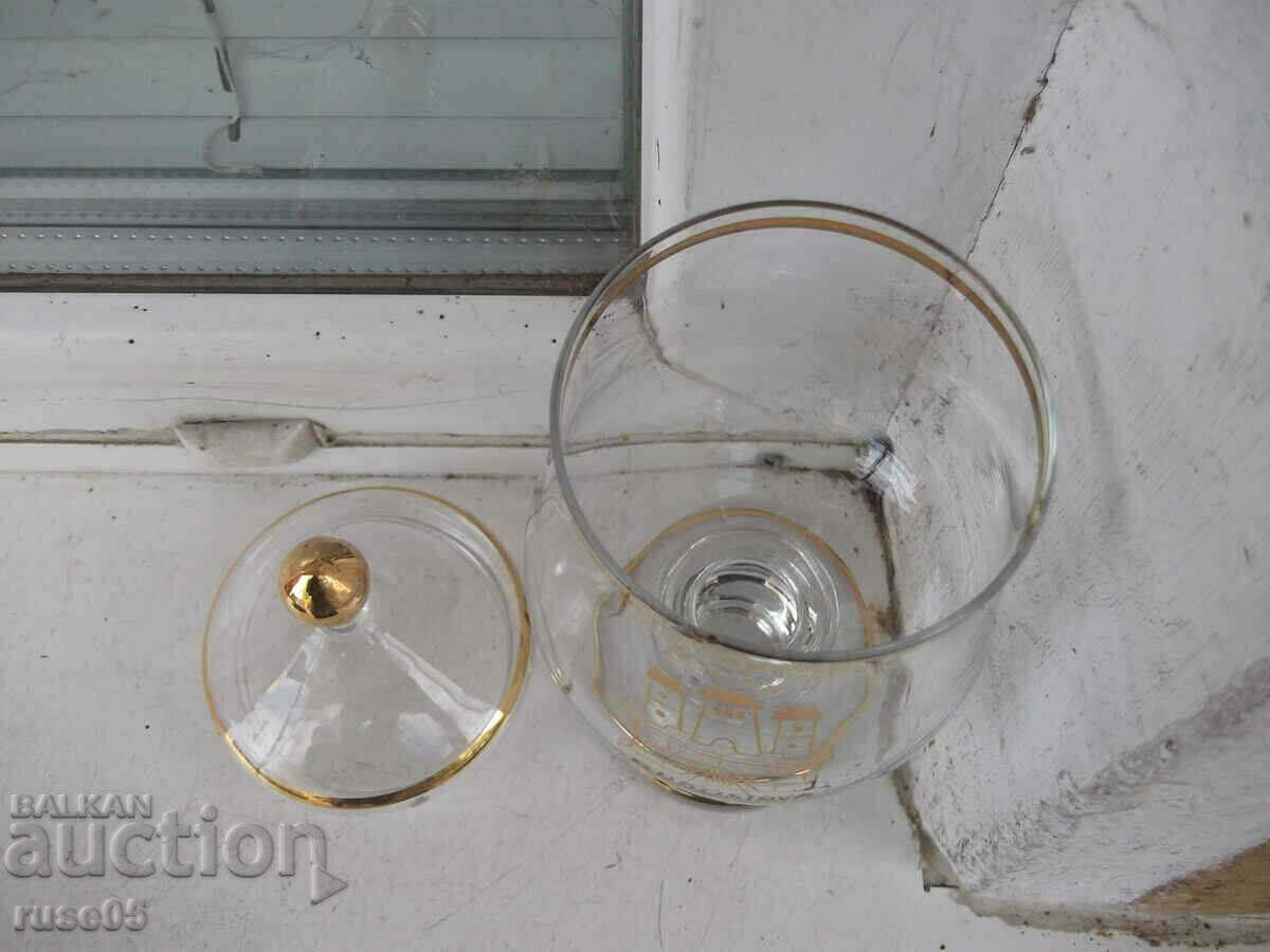 Delivery of Sugar bowl "BRATISLAVA" glass Delivery of Sugar bowl "BRATISLAVA" glass