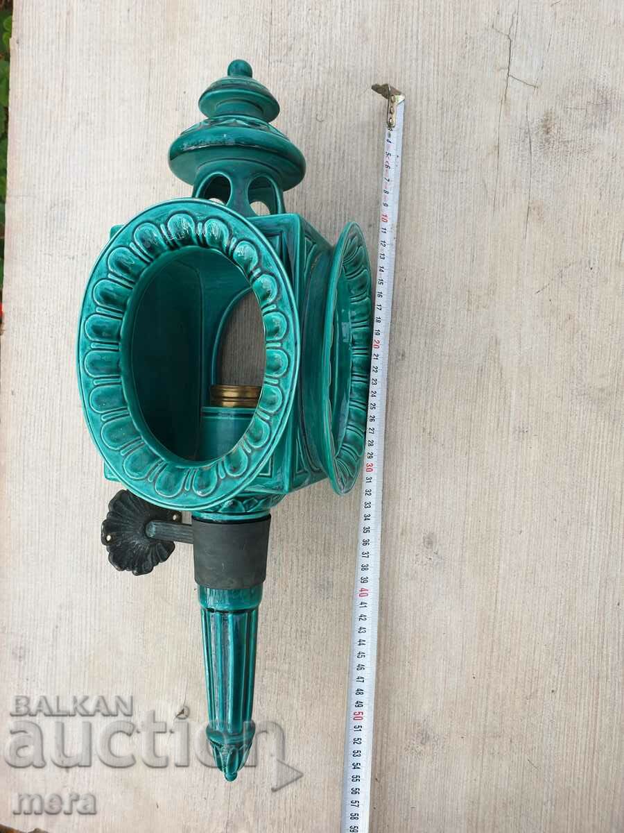 Delivery of Large porcelain outdoor wall lantern Delivery of Large porcelain outdoor wall lantern