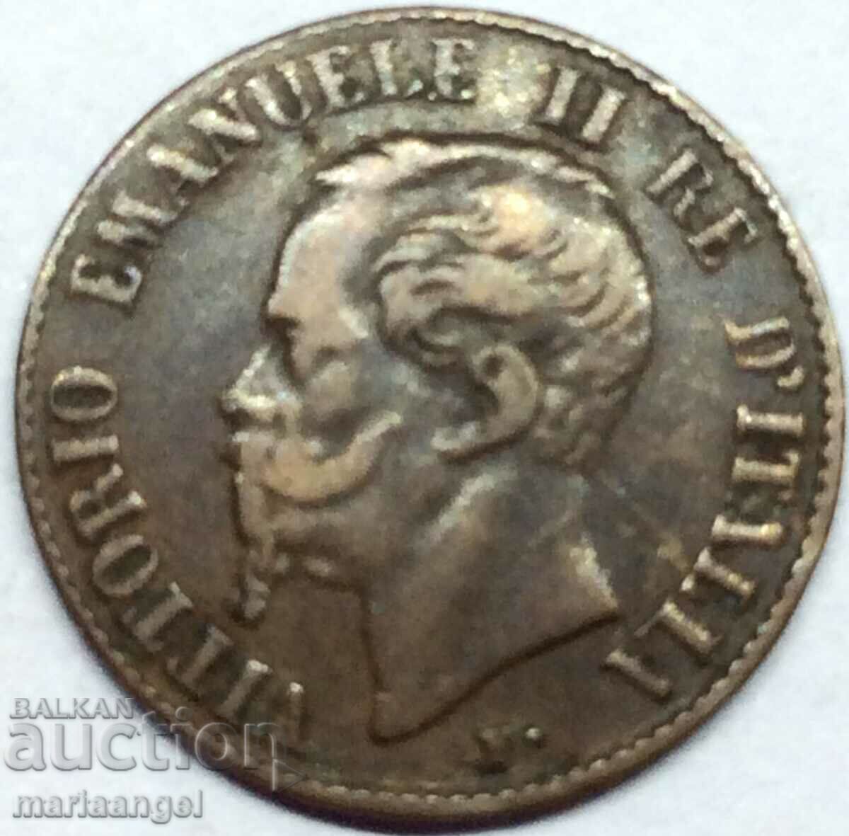 1 centesimo 1867 Italia Milan Victor Emmanuel II