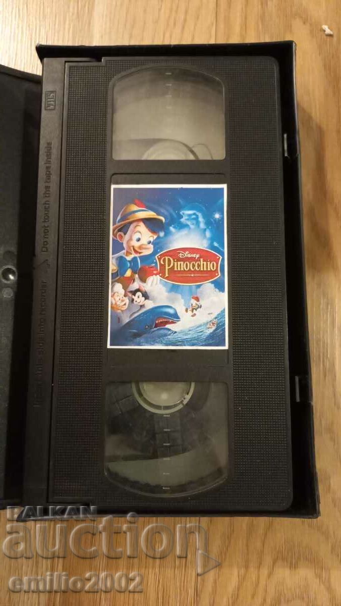 Видео касета Анимация Пинокио