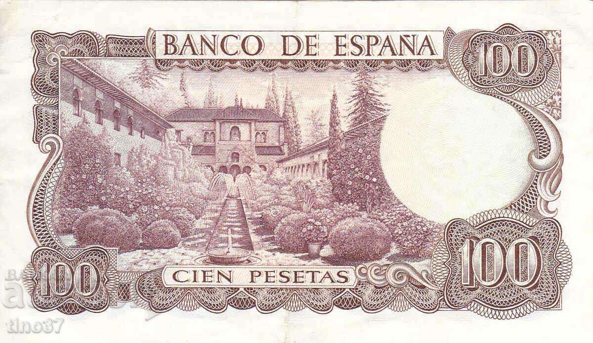 Auction tino37- SPAIN - 100 PESETAS - 1970 - XF Auction tino37- SPAIN - 100 PESETAS - 1970 - XF