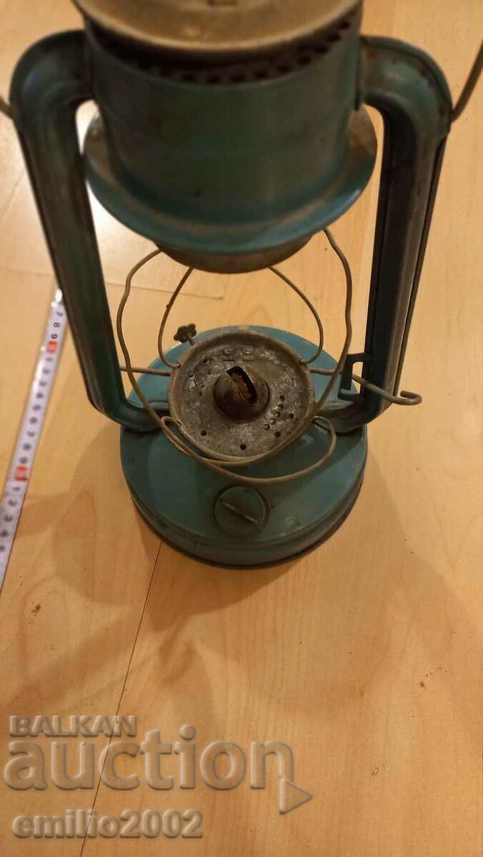 Gas lantern for burning