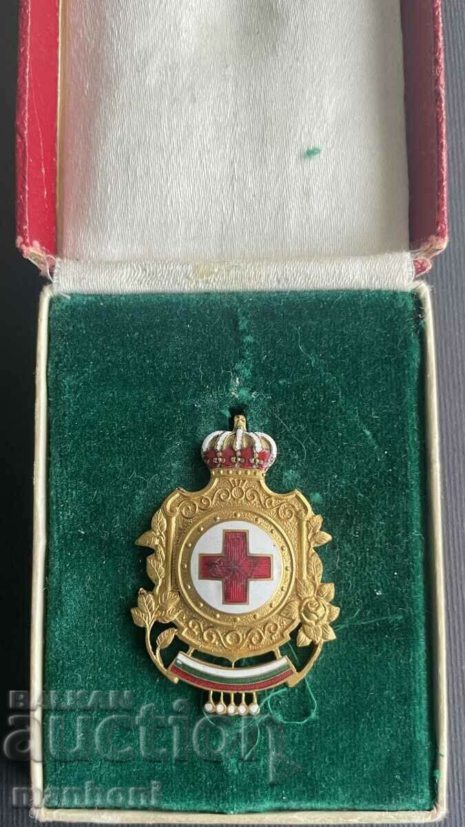5528 Kingdom of Bulgaria insignia BCK Red cross Chakarov