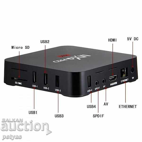 Licitație Cutie TV MXQ PRO/1GB RAM, 8GB ROM/ WiFi, 4K + TV+filme Licitație Cutie TV MXQ PRO/1GB RAM, 8GB ROM/ WiFi, 4K + TV+filme