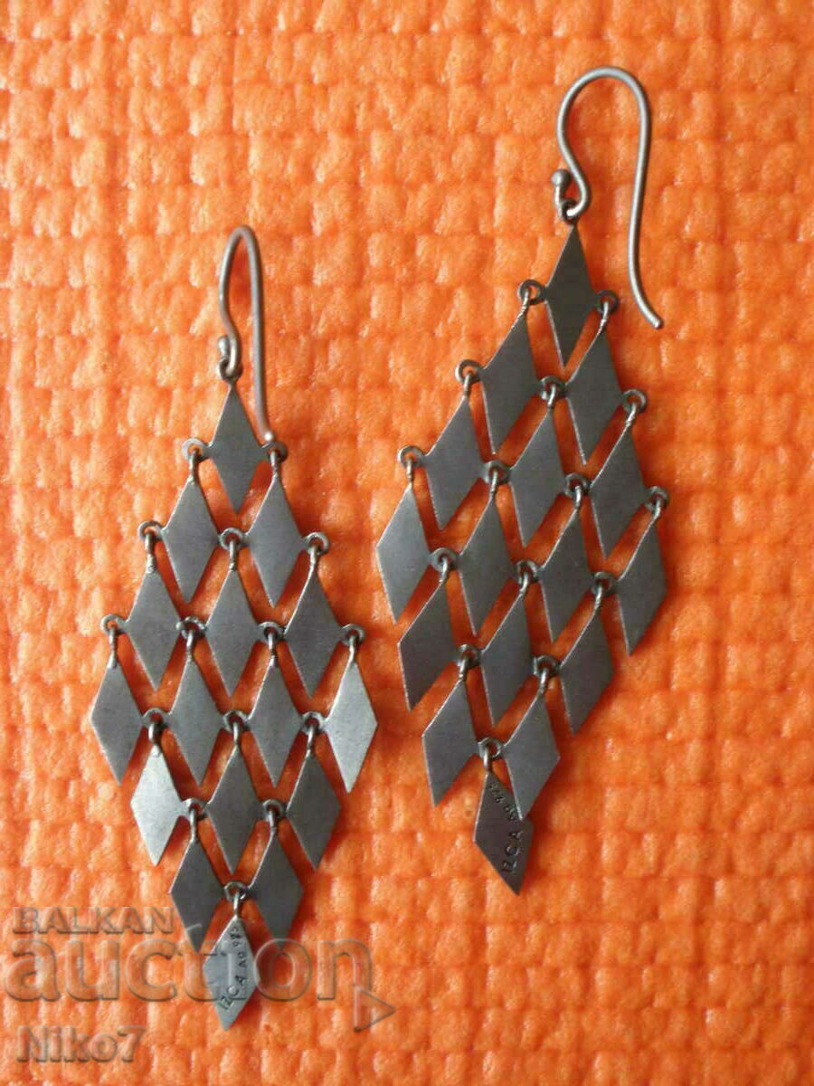 Spectacular, silver, designer earrings - IZCA. with price 99.99 BGN | € 51.12 Spectacular, silver, designer earrings - IZCA. with price 99.99 BGN | € 51.12