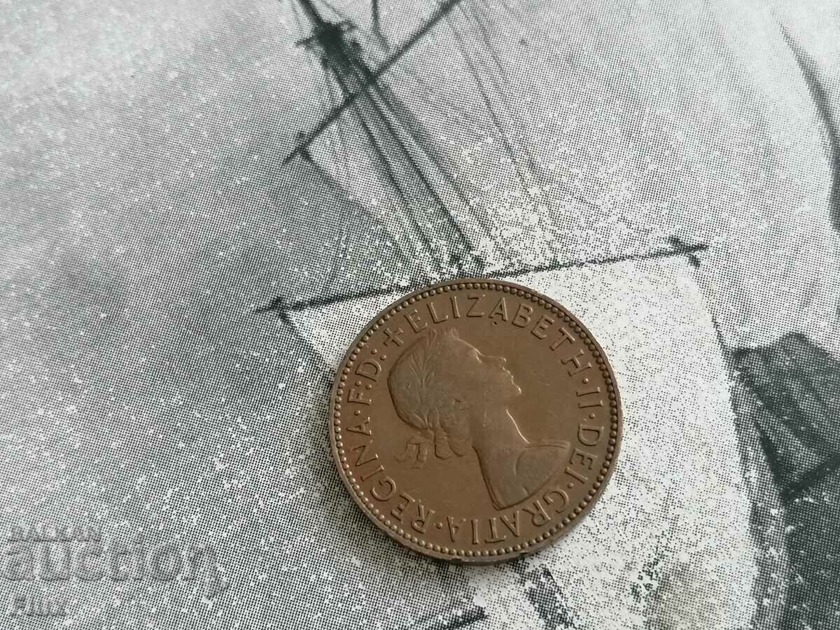 Coin - Great Britain - 1/2 (half) penny | 1959 with price 4.65 BGN | € 2.38 Coin - Great Britain - 1/2 (half) penny | 1959 with price 4.65 BGN | € 2.38